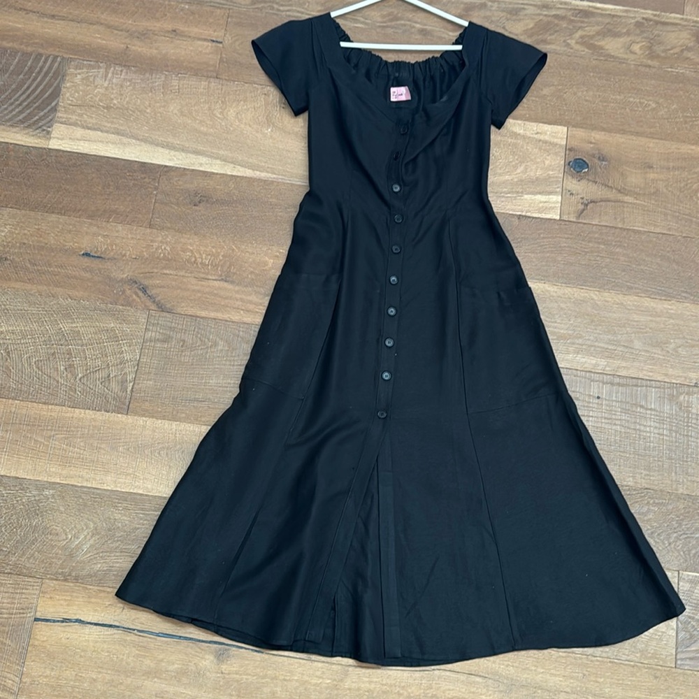 Reformation Midi Linen Dress